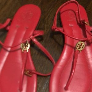 Tory Burch red sandals size 7